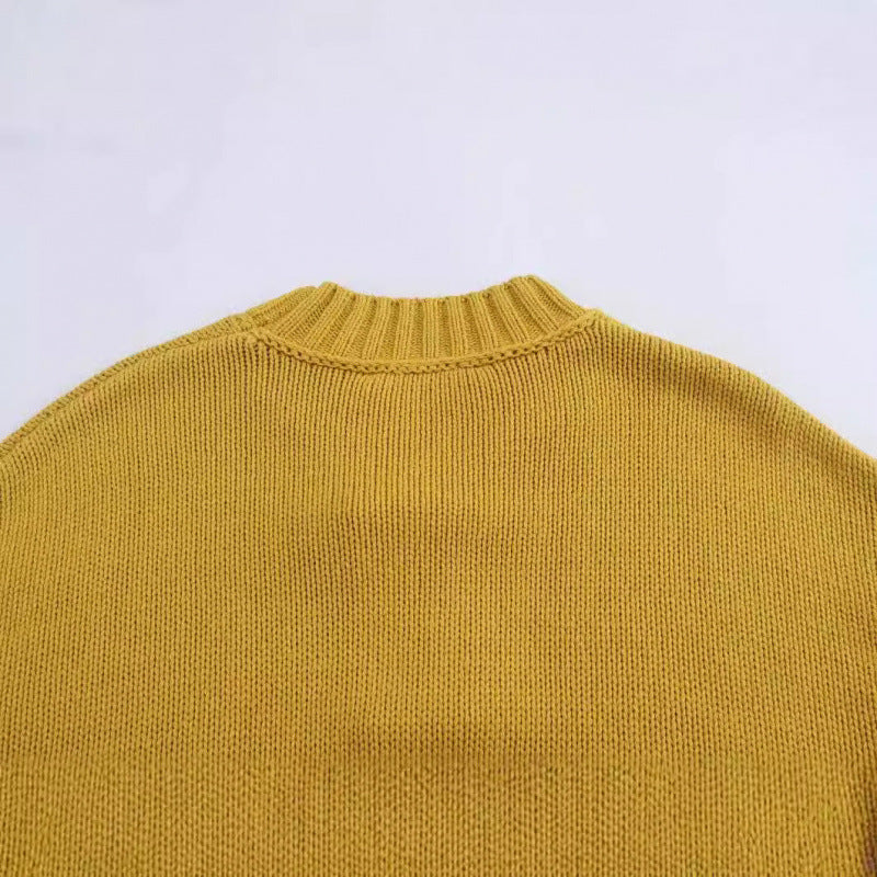 New Fall Women's Clothing Stylish Simple And Versatile Knitwear
