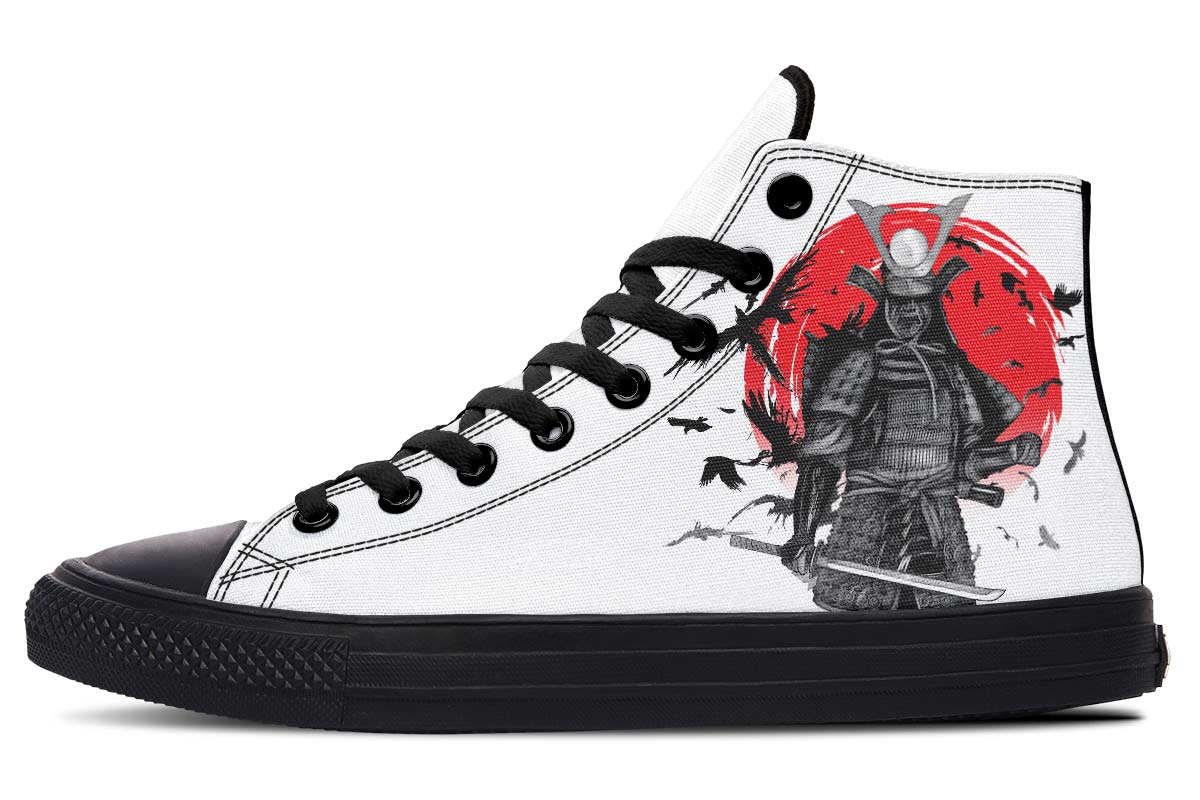Men's And Women's Fashion Color Printing High-top Canvas Shoes