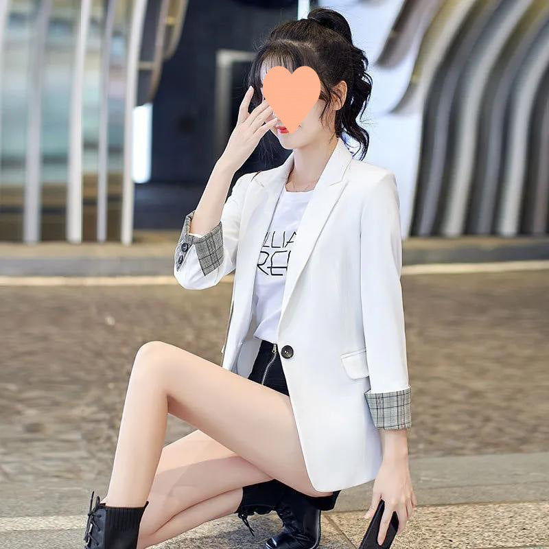 Black Small Business Suit Coat For Women