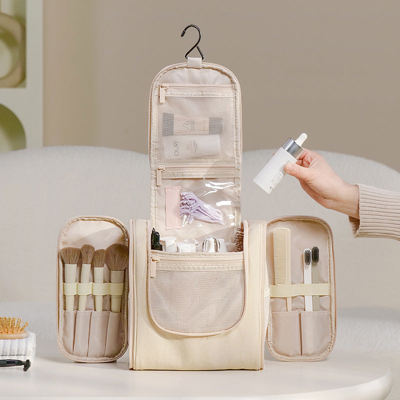 Large Capacity Hook Toiletry Bag Travel Portable