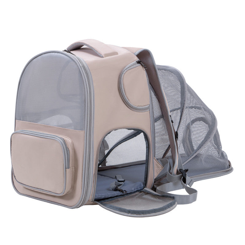 Pet Cats And Kittens Out Portable Large Capacity Backpack
