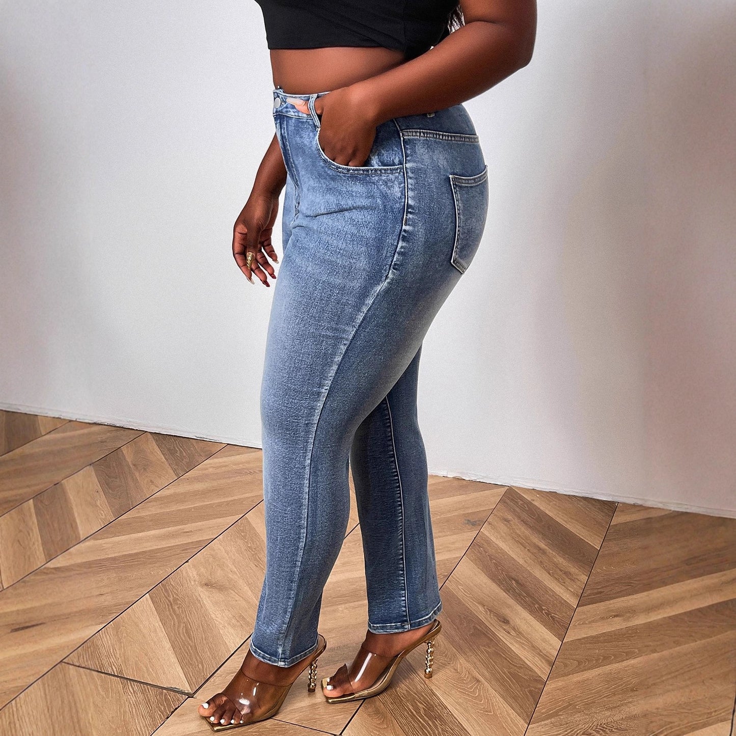 New Autumn High-waisted Form-fitting Sexy Hip-hugging Pants For A Sassy Look