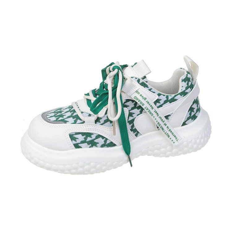 Reflective Strip Platform Running Shoes