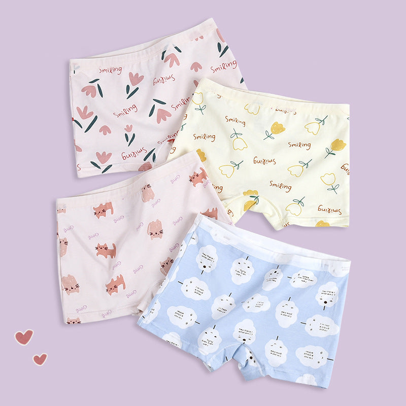 Fashion And Individuality Children's Underwear Pure Cotton Briefs