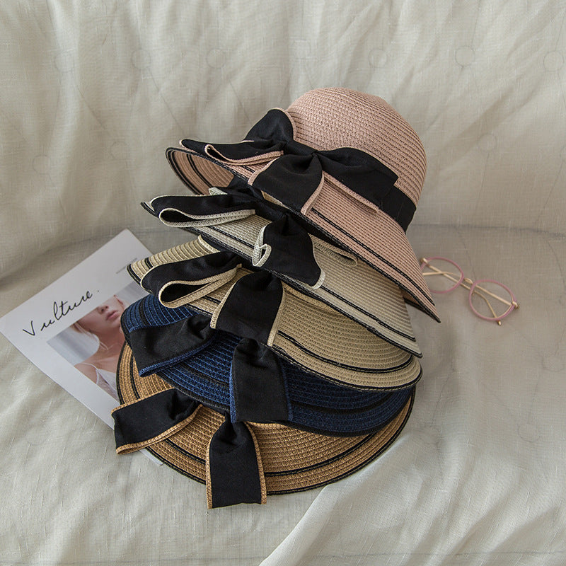 Fashion And Personality Women's Big Bow Hat