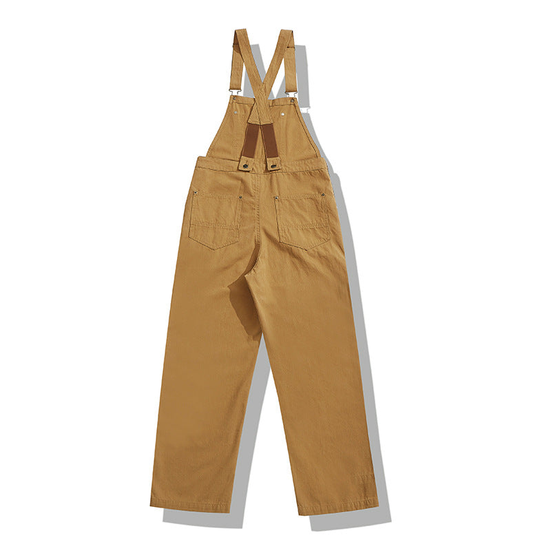 Canvas Japanese Style Workwear Overalls