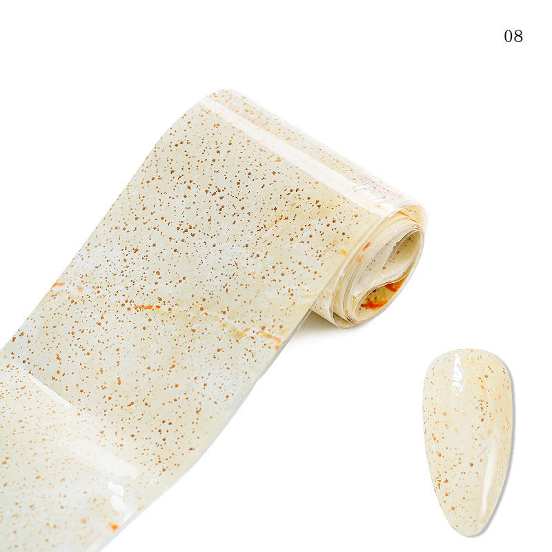 Marble Smudge Pattern Cellophane Starry Paper