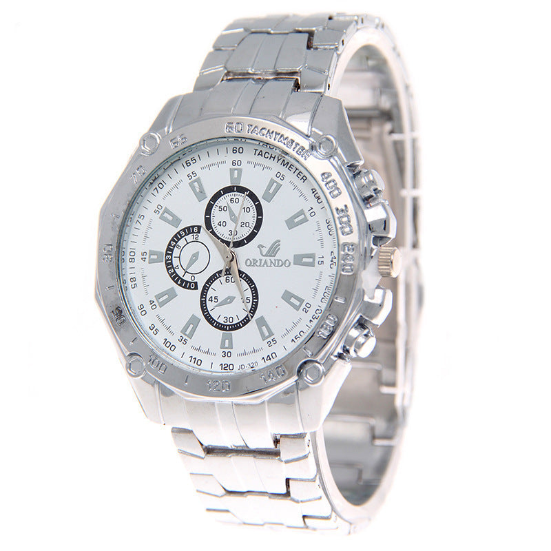 Fashion Men's Steel Strap Watch