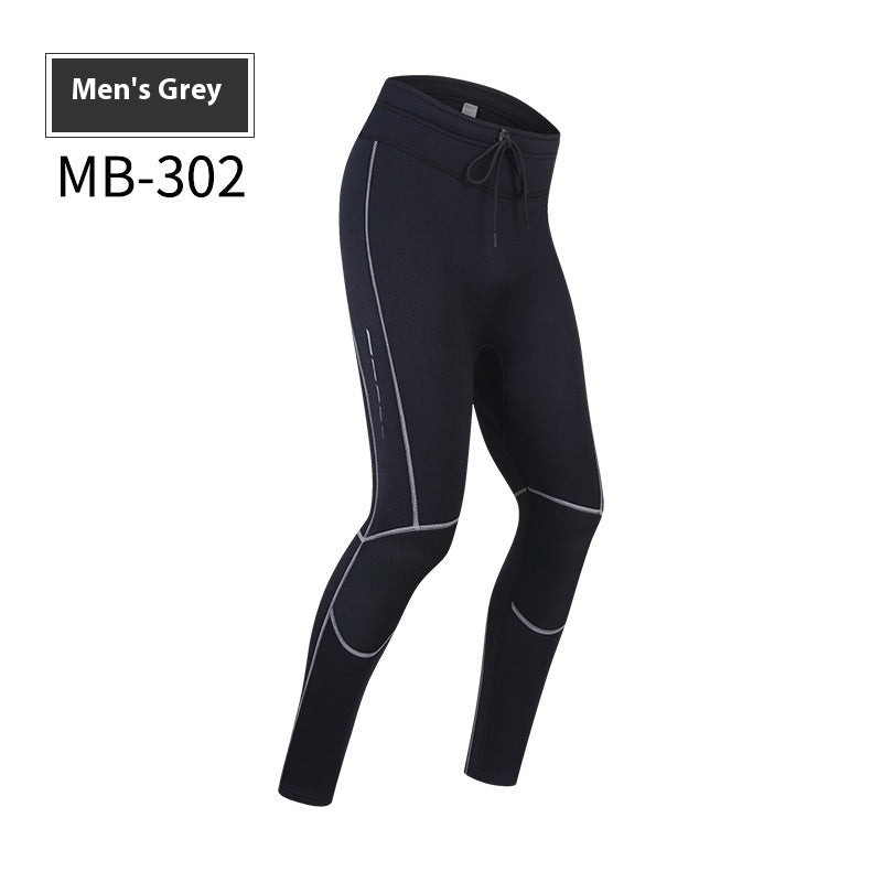 Split Cold-proof Warm Diving Pants