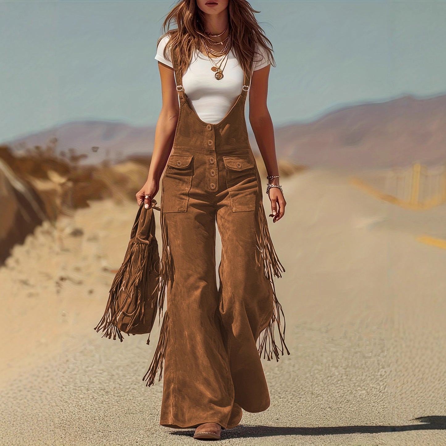 Wide Leg Overalls For Women Relaxed Workwear Inspired Style
