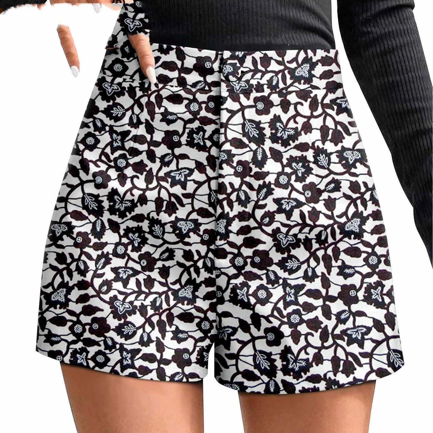 Duplex Printing Batik Shorts