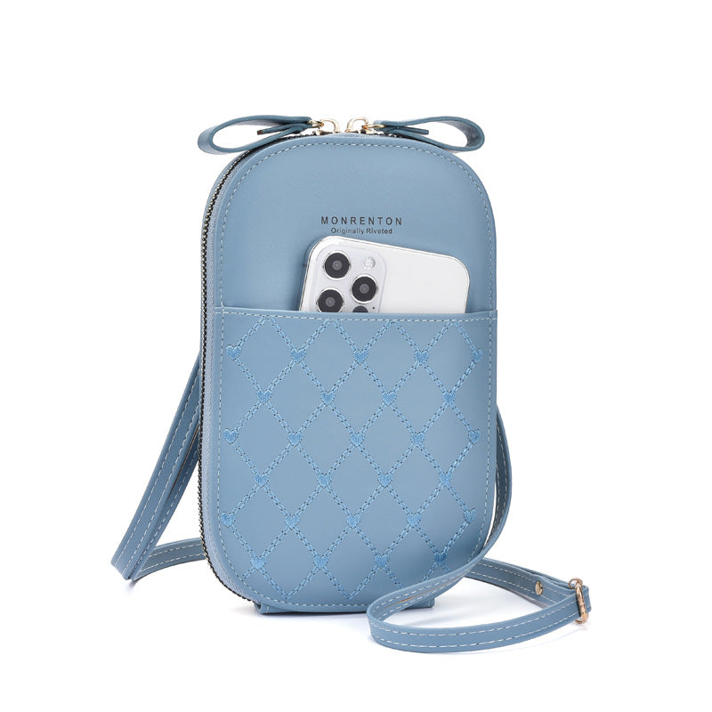 Women's Small Bag Double Zipper Lovely Wallet