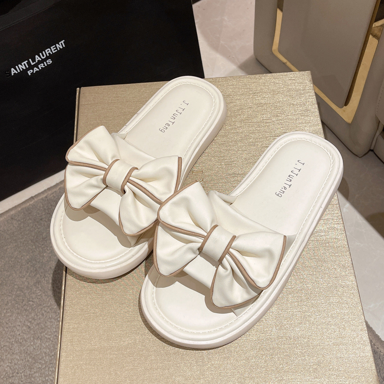 French Style Bow Non-slip Fairy