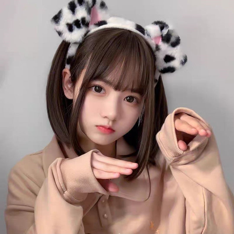 Comic Show Performance Dog Ear Headband Handmade