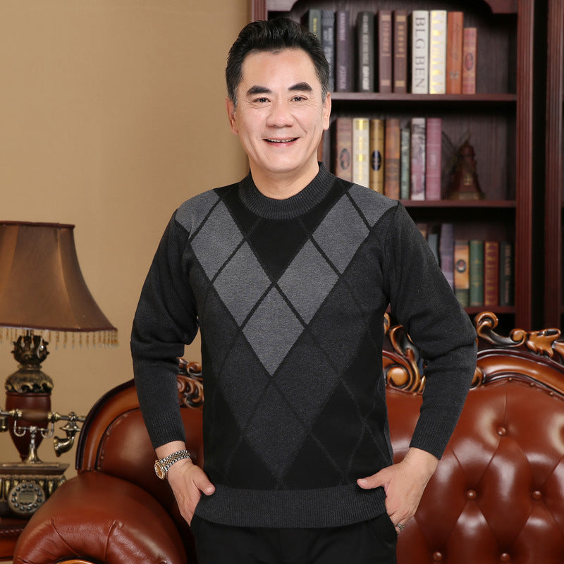 Thickened Casual Fashion Sweater Men's Versatile Fashion