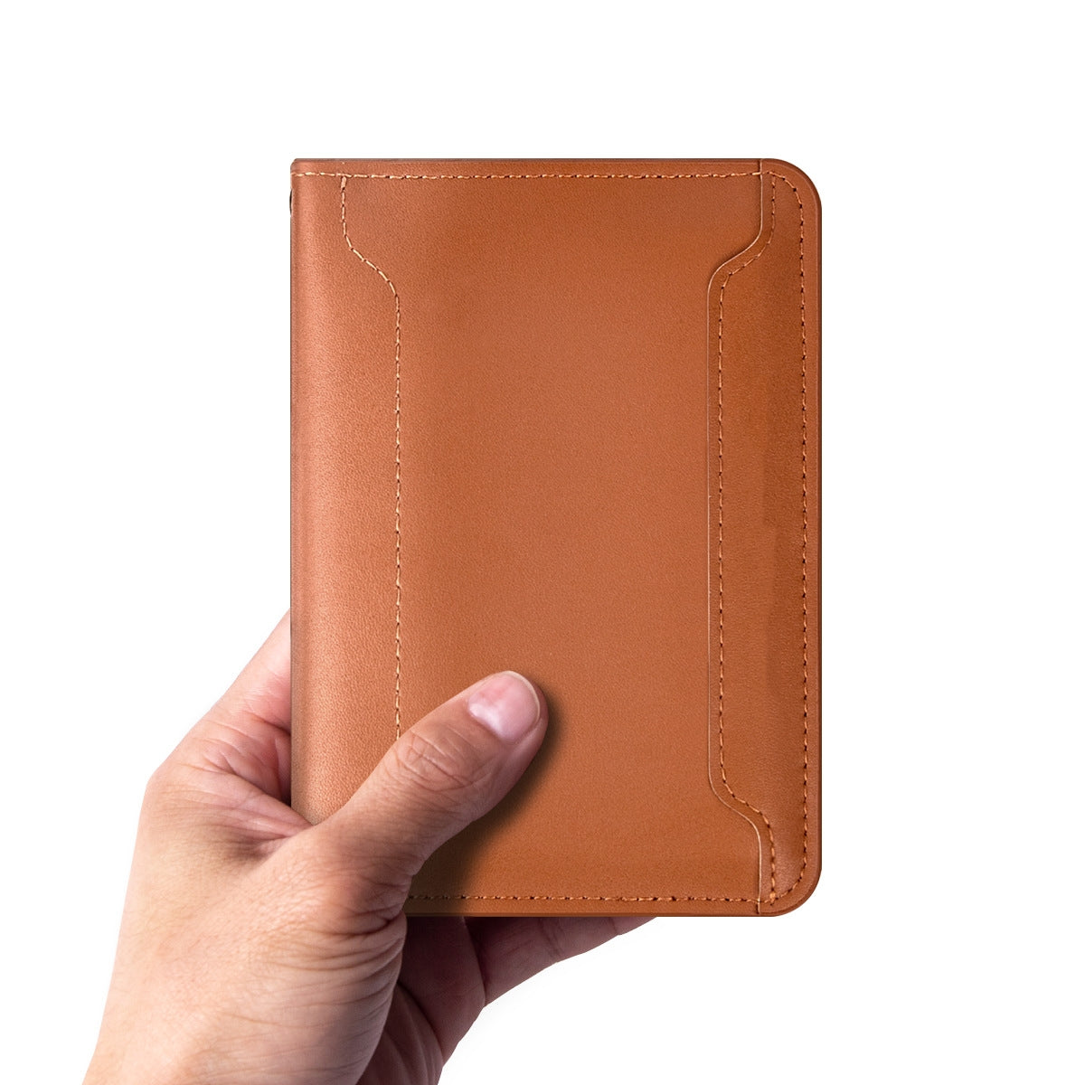 Cowhide Portable Travel Simple Multi Card Passport Protector