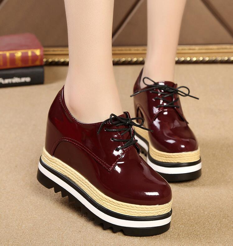 Fashion Women's Solid Color Casual Platform Shoes