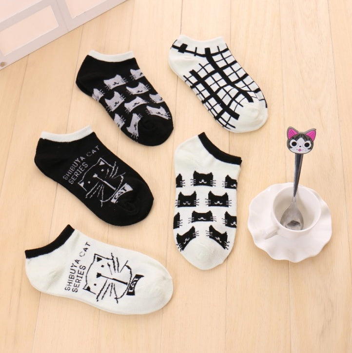 Warm Comfortable Cotton Girl Women Ankle Socks Female Bottom Invisible Color Girl Boy