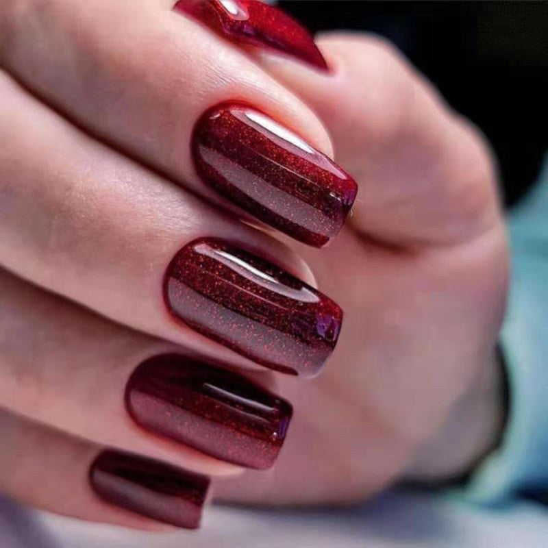Removable Wear Nail Art Ballet A Fake Nail Patch