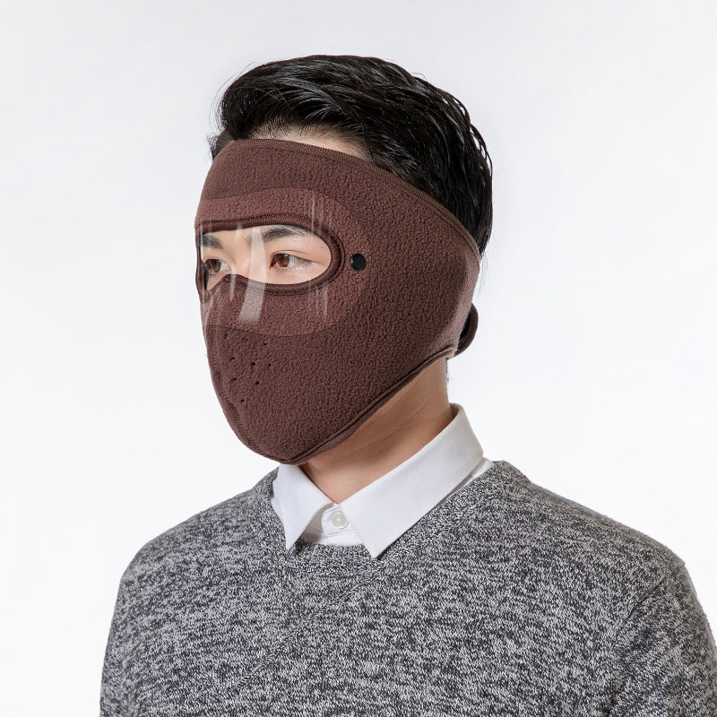 Outdoor warm eye mask