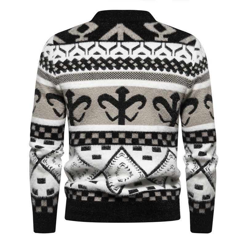 Amerikansk retro-sweater til mænd