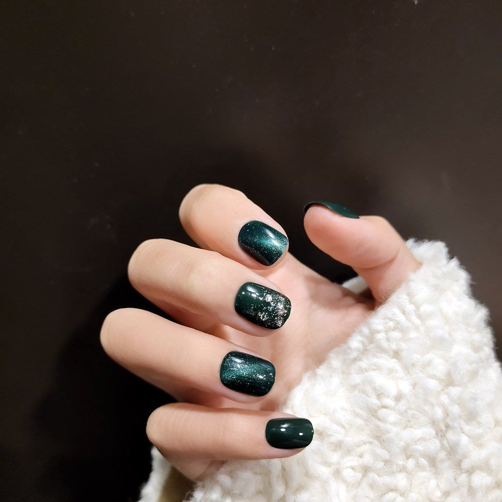 Fashion Net Red Cat Eye Jump Color Nail Art