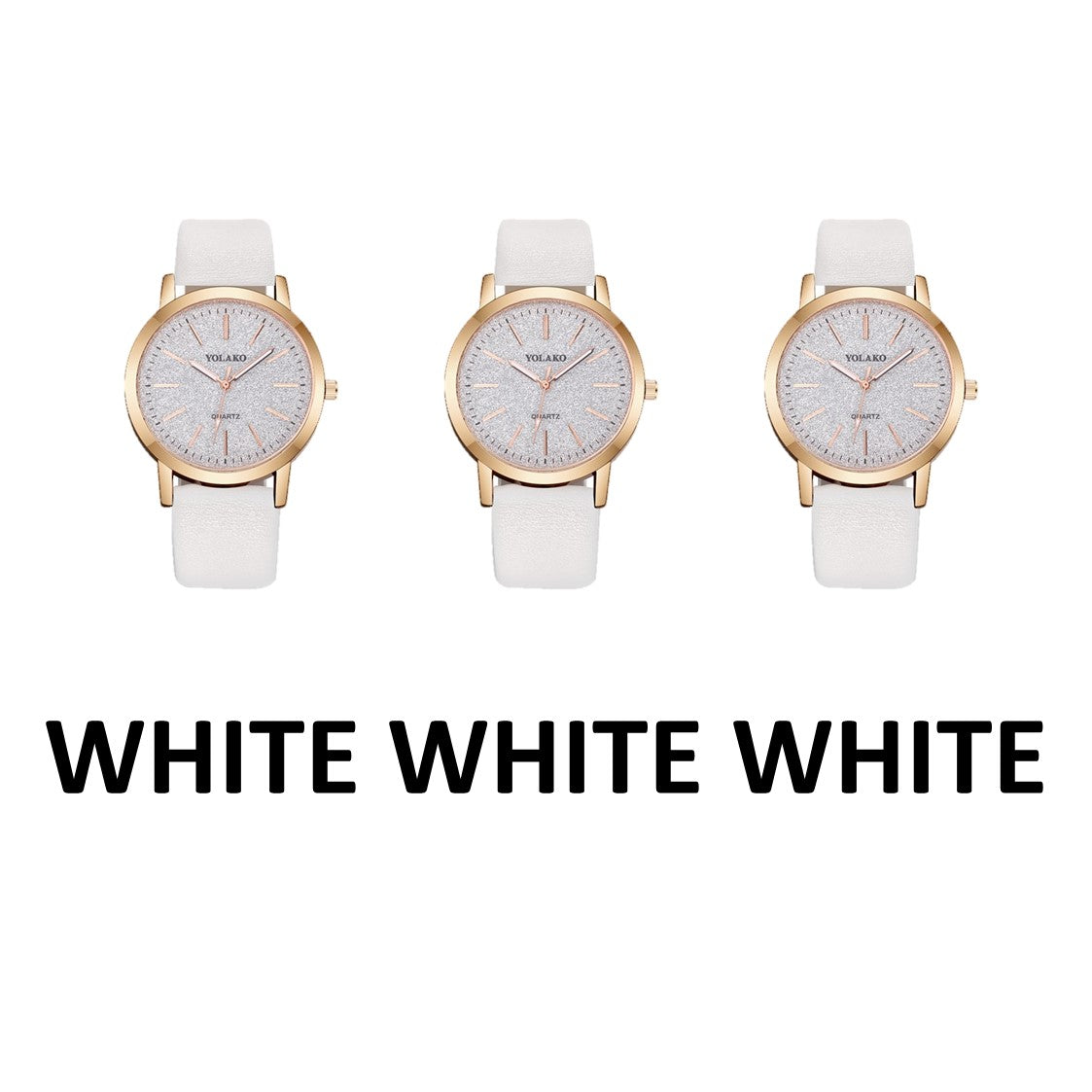 PU belt watch