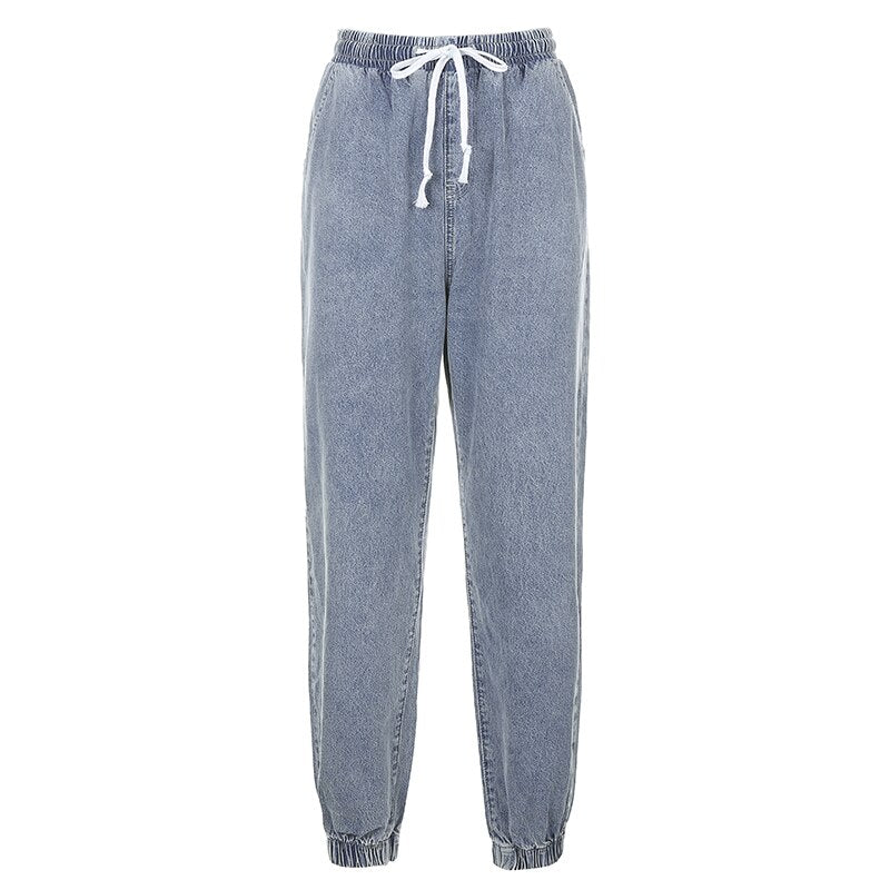 Jeans med stropper til kvinder