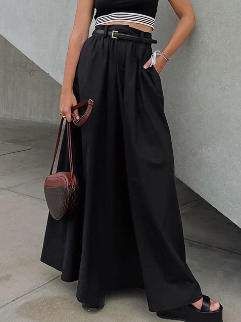 Women's Loose Temperament Fashionable All-match Skirt