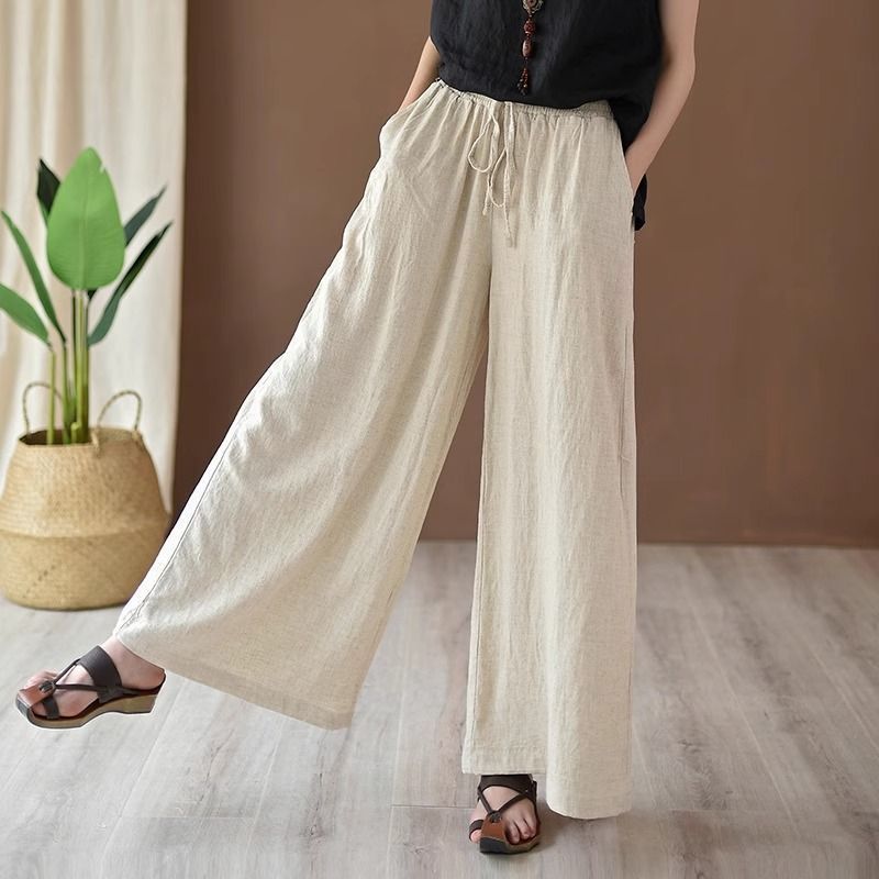 Women's Artistic Retro Loose All-matching Casual Pants