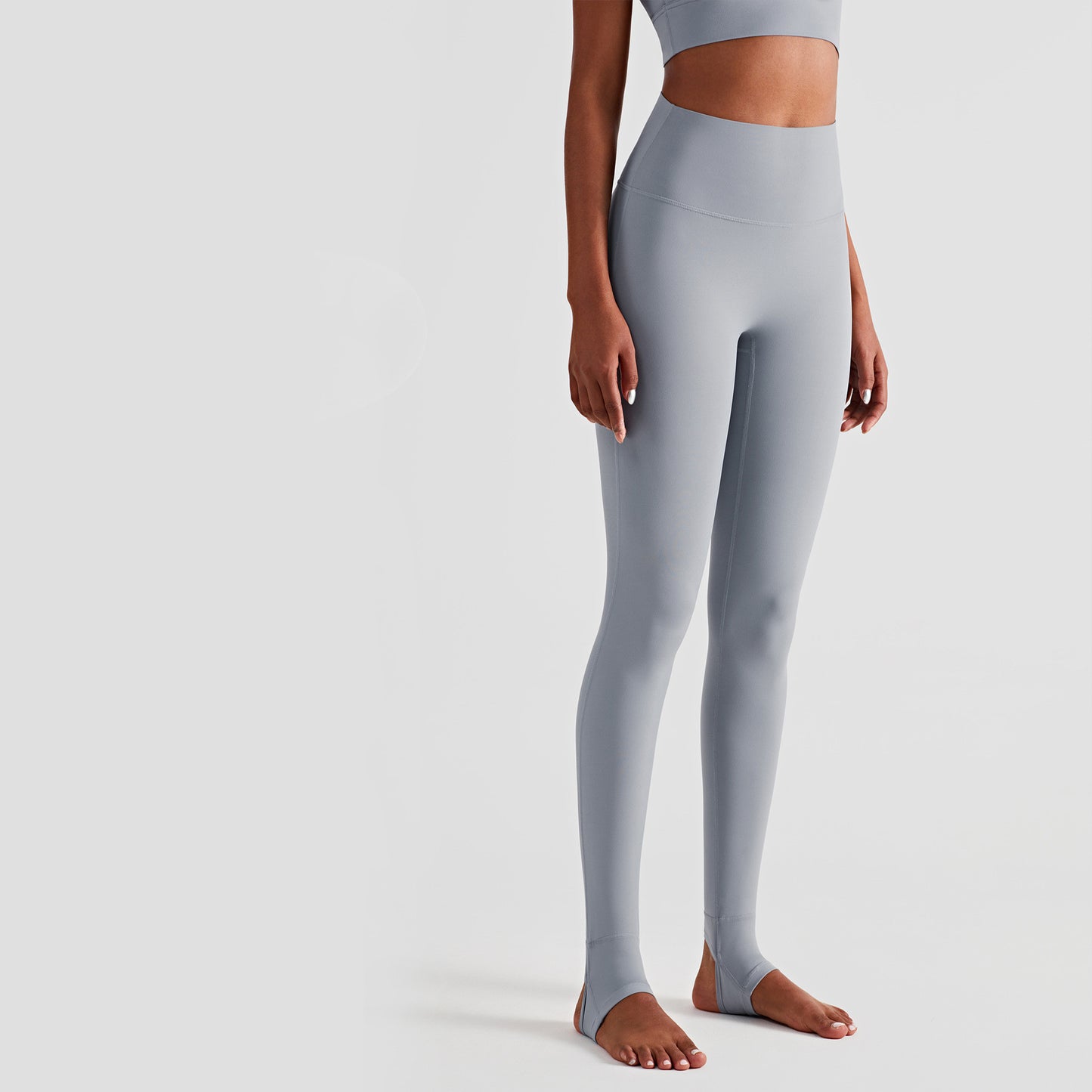 Siamese Foot High Waist Slimming No T Peach Fitness Pants