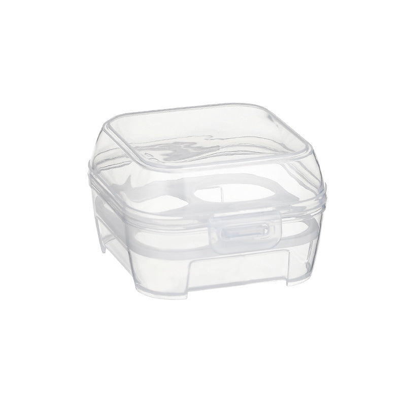Egg Box Beauty Egg 4 Pcs Transparent Storage Box Water Drop Jelly Puff Gourd