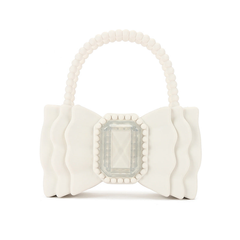 match Bow Princess Style Jelly Sweet Tote Bag
