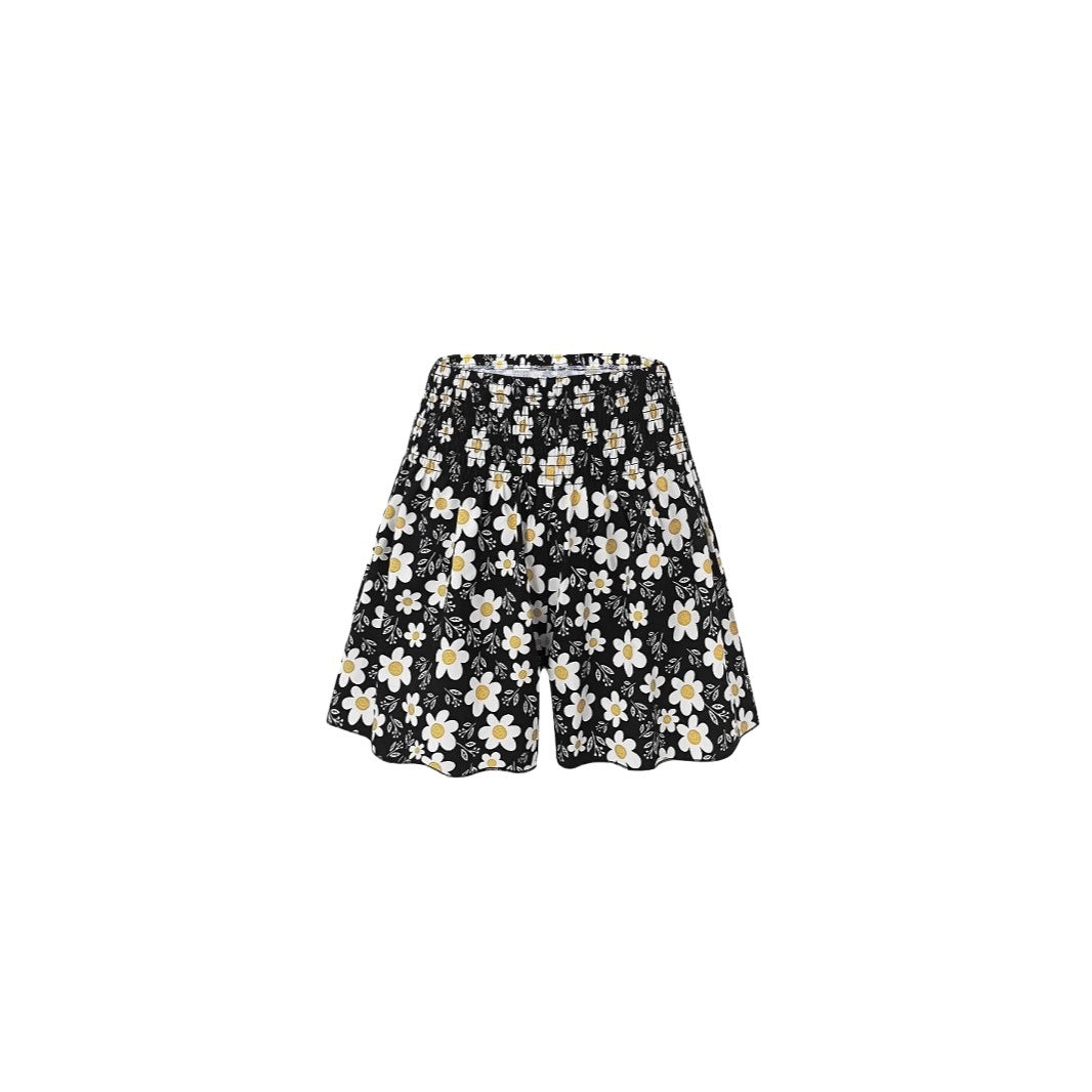 Women's Shorts Floral-print Skorts For Summer