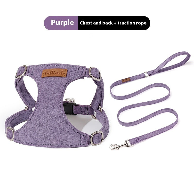 Puppy Hand Holding Rope Vest Dog Walking