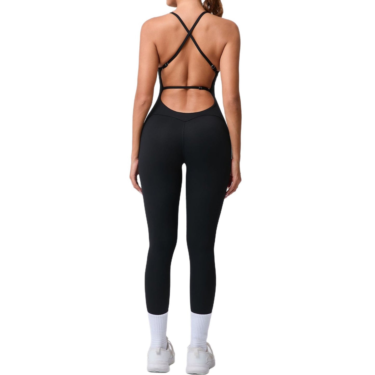 Sports Workout Clothes Tight Yoga Jumpsuit Jumpsuit