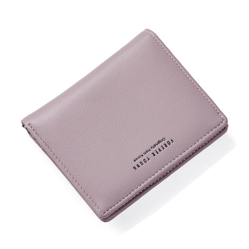 Two-fold cute coin purse