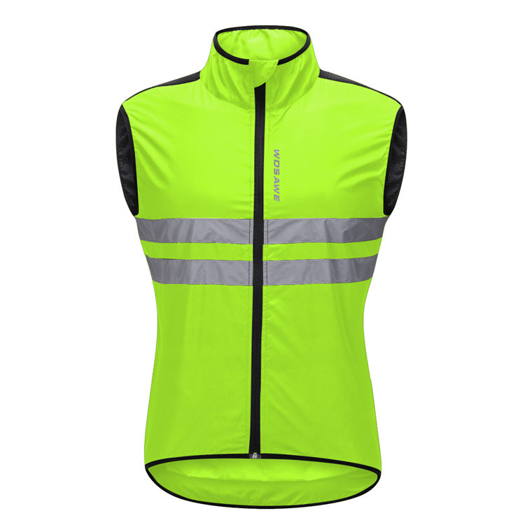 Reflective breathable trench coat