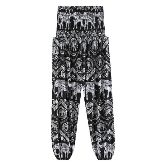 Digital Printing European And American Yoga Sports Bloomers