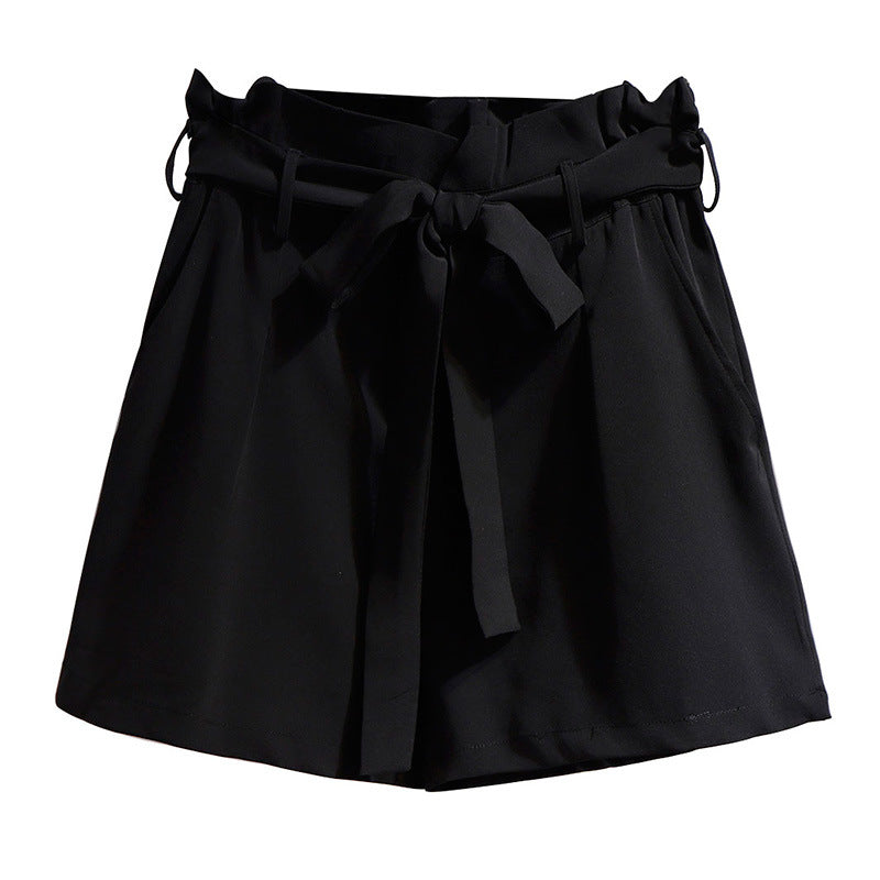 Sommer knop-shorts løse