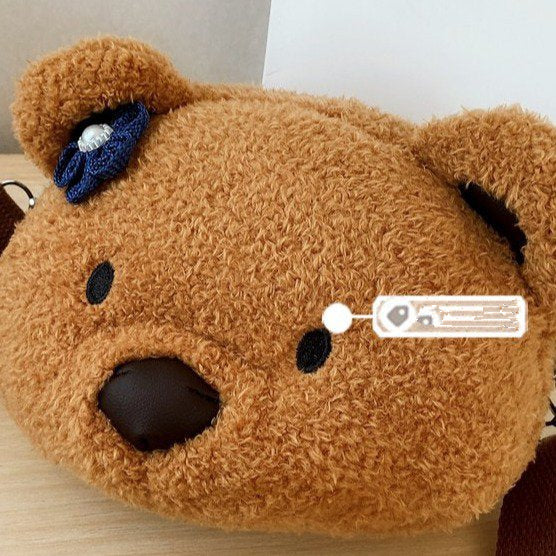 Cartoon cute plush bag
