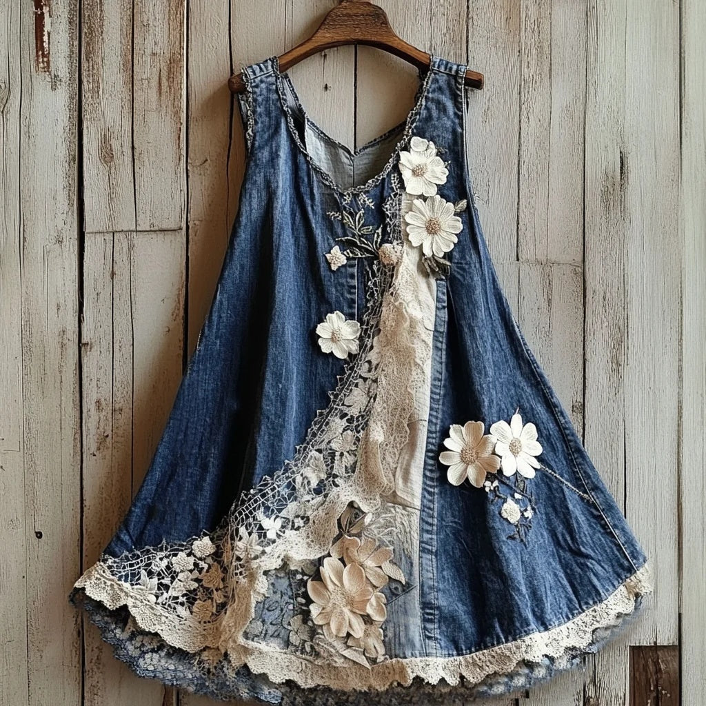 Forest-style Fresh And Minimalist 3D Dress For Commuting And Casual Wear