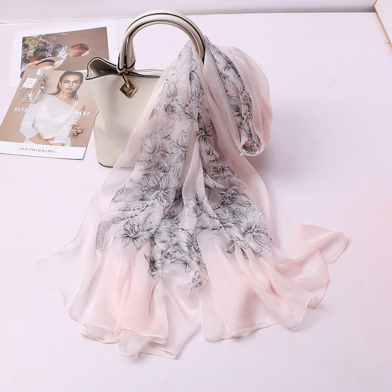 Women's Qianli Jiangshan Tu Tulle Scarf