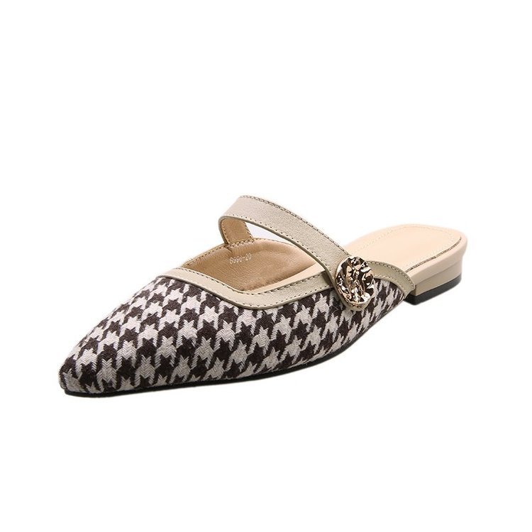 Women's Pointed Flat Sandals And Slippers