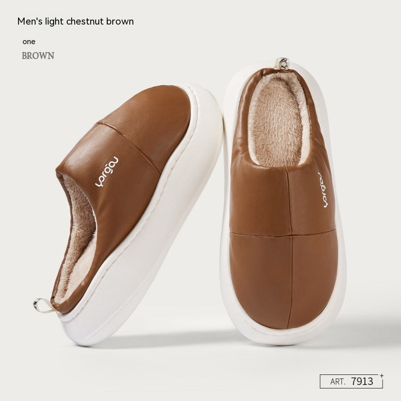 Women's Fall And Winter Home Feeling Cotton Slippers