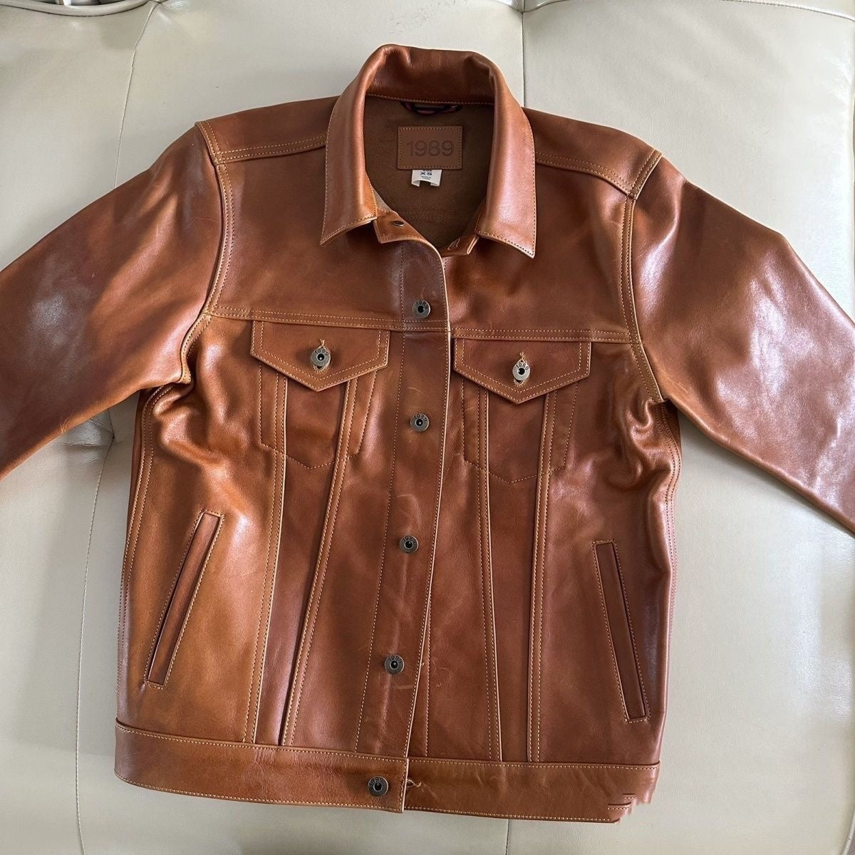 American Western Cowboy No Lining Retro Workwear Men