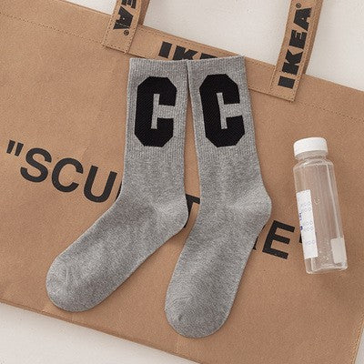 Socks Women's Big Love Medium Tube Macaron Color