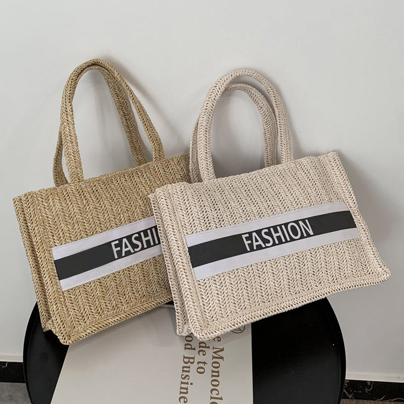 Fashionable One Shoulder Western Style Tote Bag