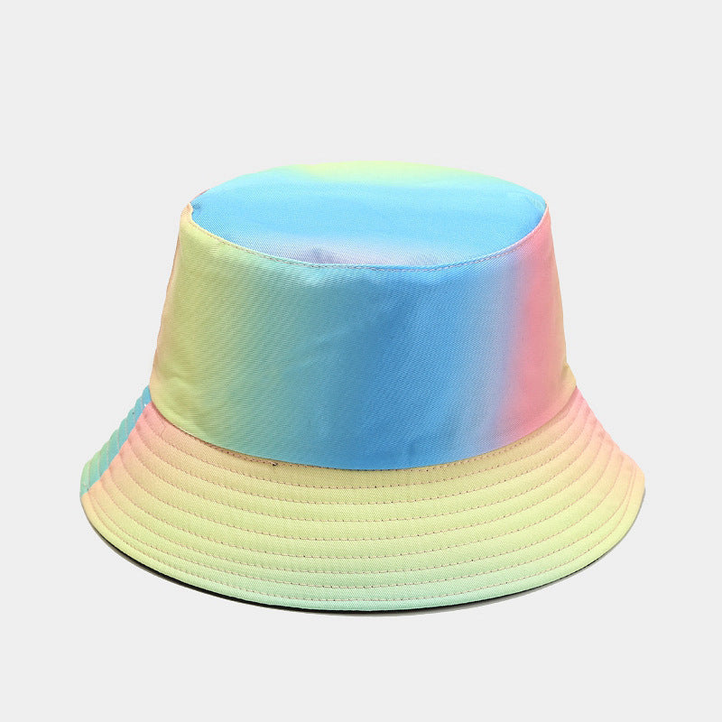 Women's Trend Of New Tie-dyed Contrast Shade Hat