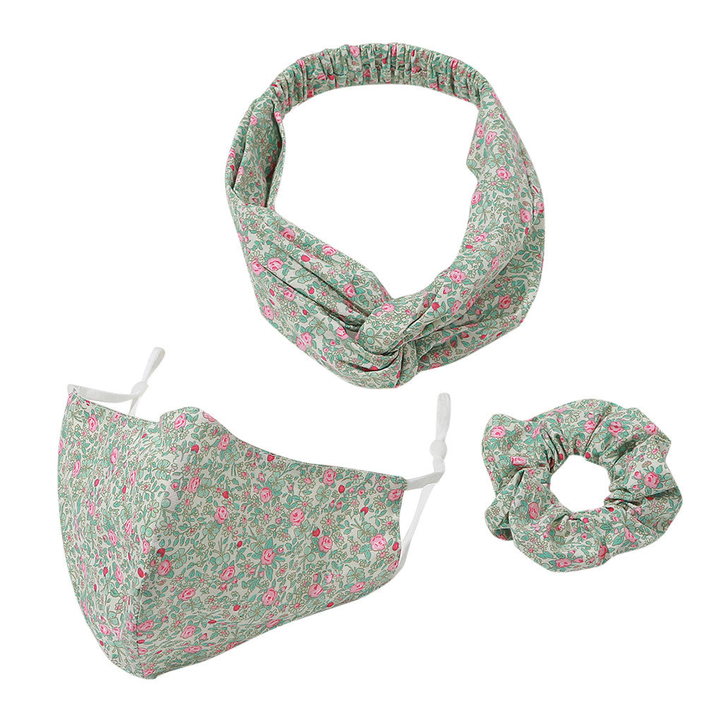 Summer hairband headband headband mask set